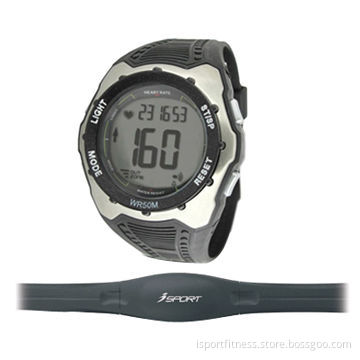 Professional heart rate monitor watch with daily alarm